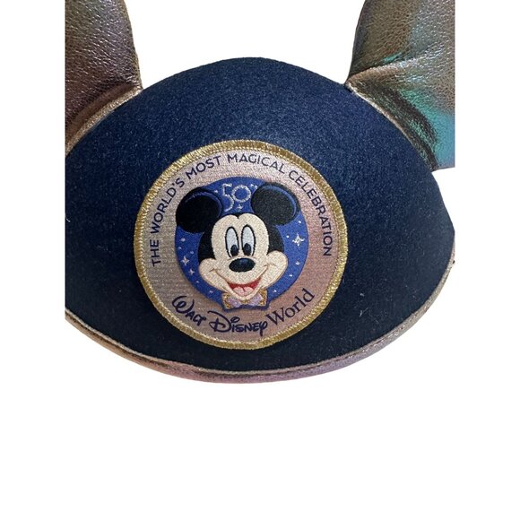 DISNEY Parks 50th Anniversary Adult Cap Hat Ears NEW NEW NWT - Picture 4 of 6